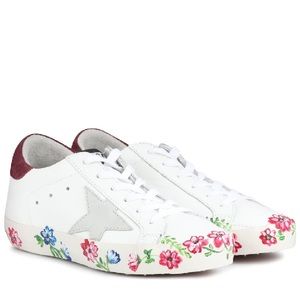 Golden Goose Hand Painted Superstar Sneakers